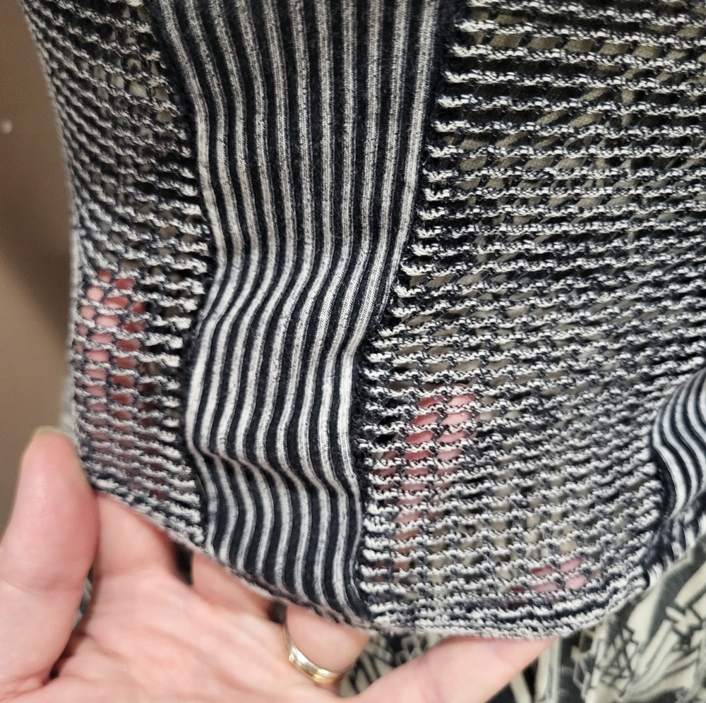 Sexy Ribbed Mesh Tank - Picture 2 of 5